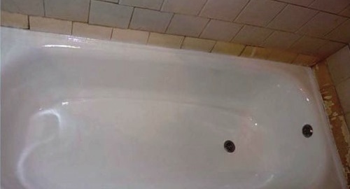 Реставрация ванны жидким акрилом | Темников